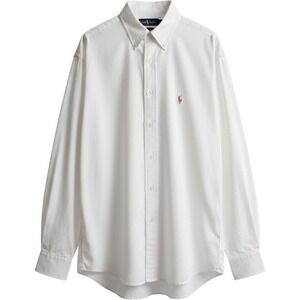 Men's Ralph Lauren 100% Cotton Business Oxford White (XL)